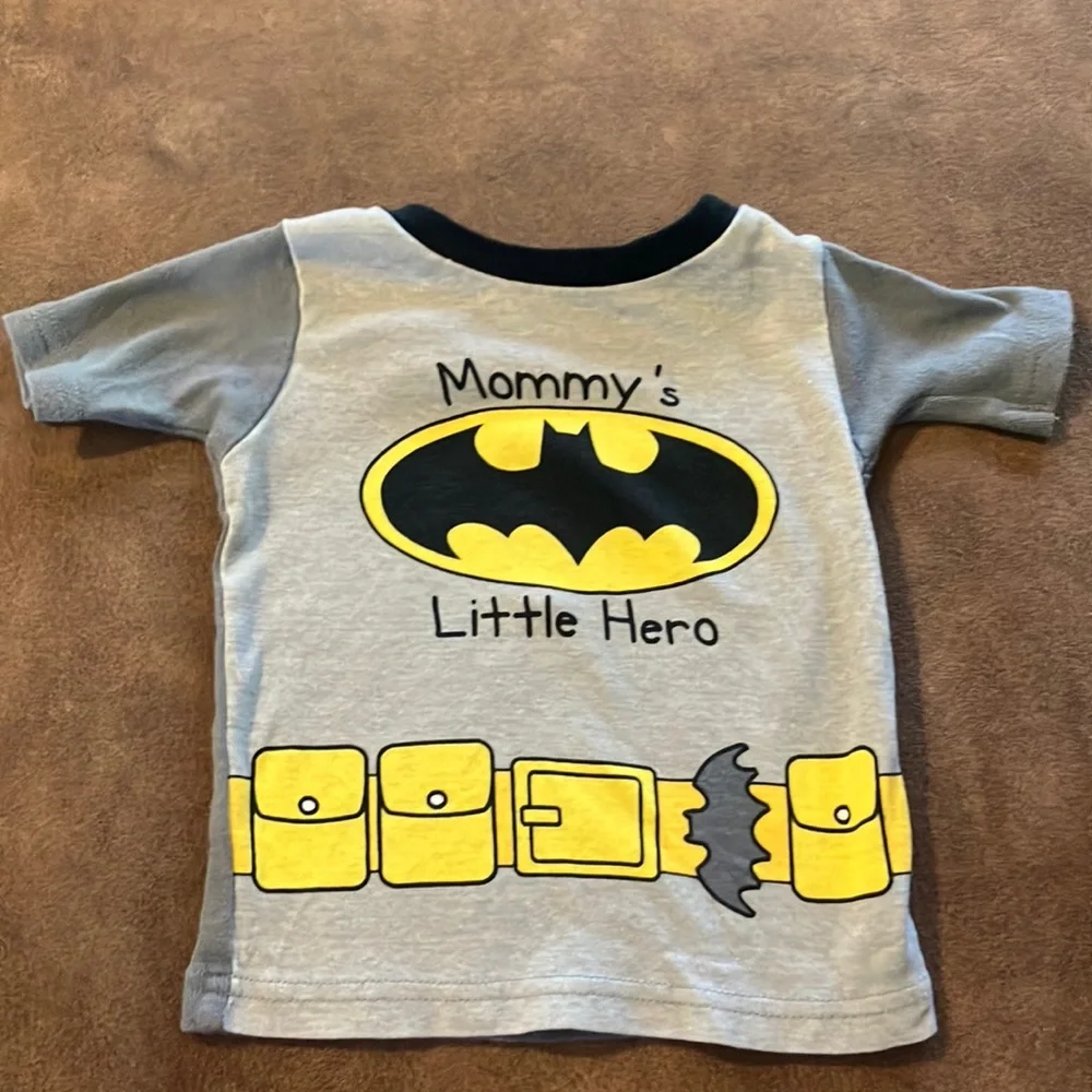 Batman Themed Toddler Pajama‎ Tops